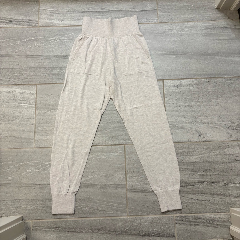 Athleta Soft Cream Joggers